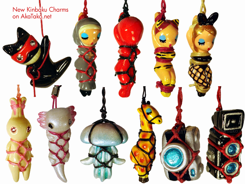 New Kinbaku Charms on AkaTako
