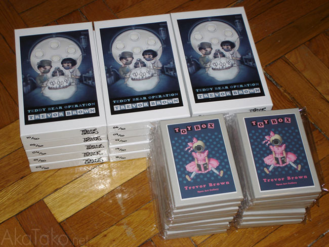 Toy Box postcards & Teddy Bear Operation puzzles