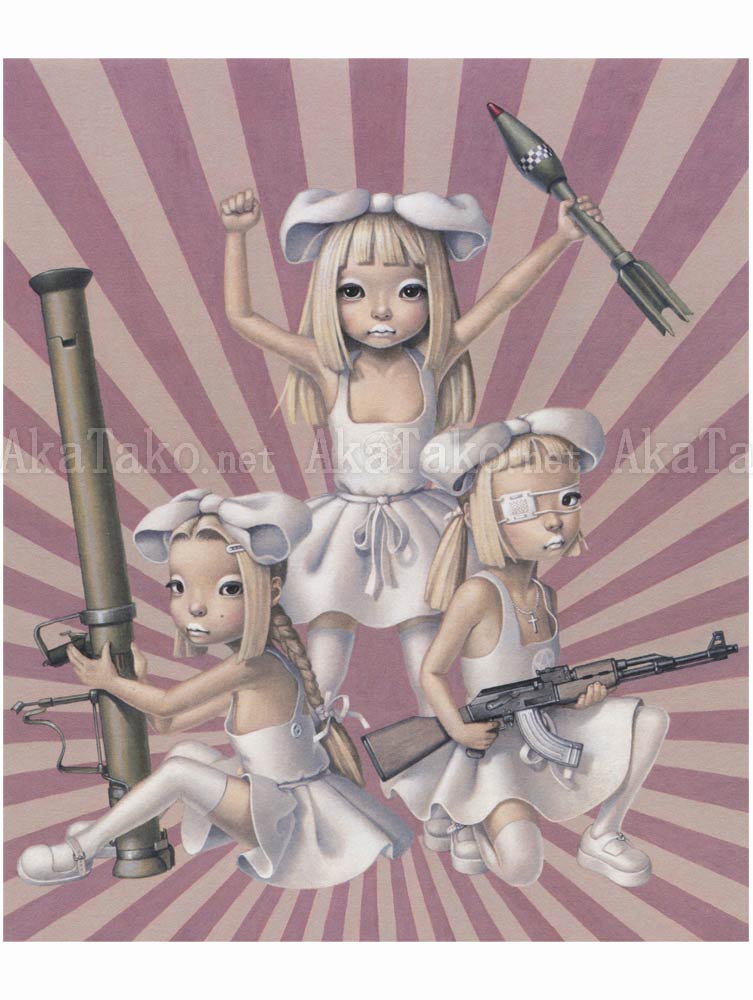 Trevor Brown Angels of Death painting