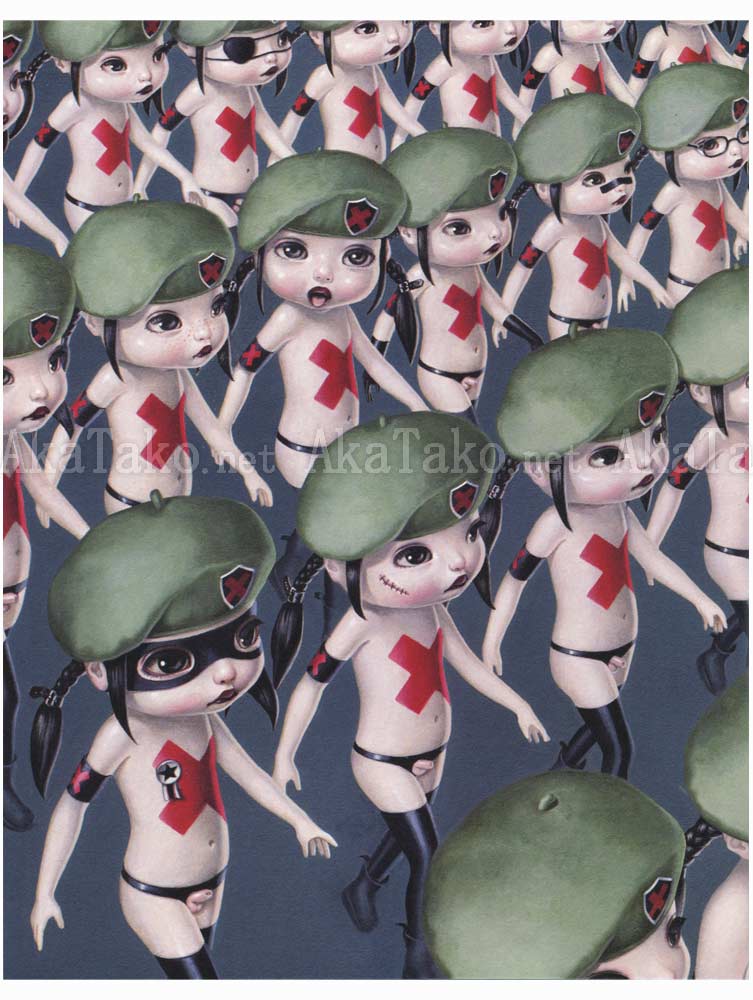 Trevor Brown Army painting