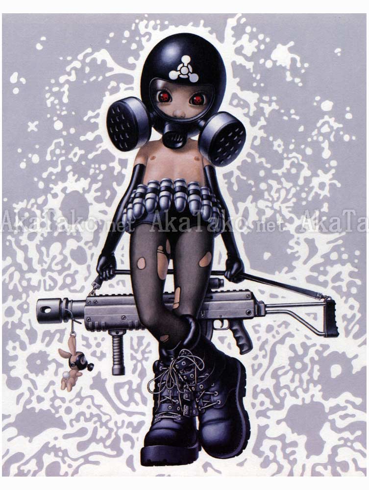 Trevor Brown Chemical War Girl painting