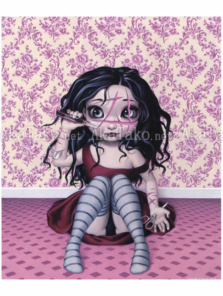 Trevor Brown The Cutter painting