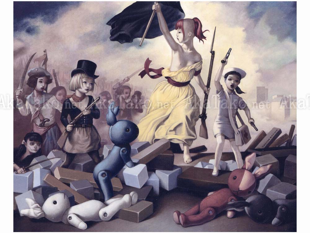 Trevor Brown Revolution painting