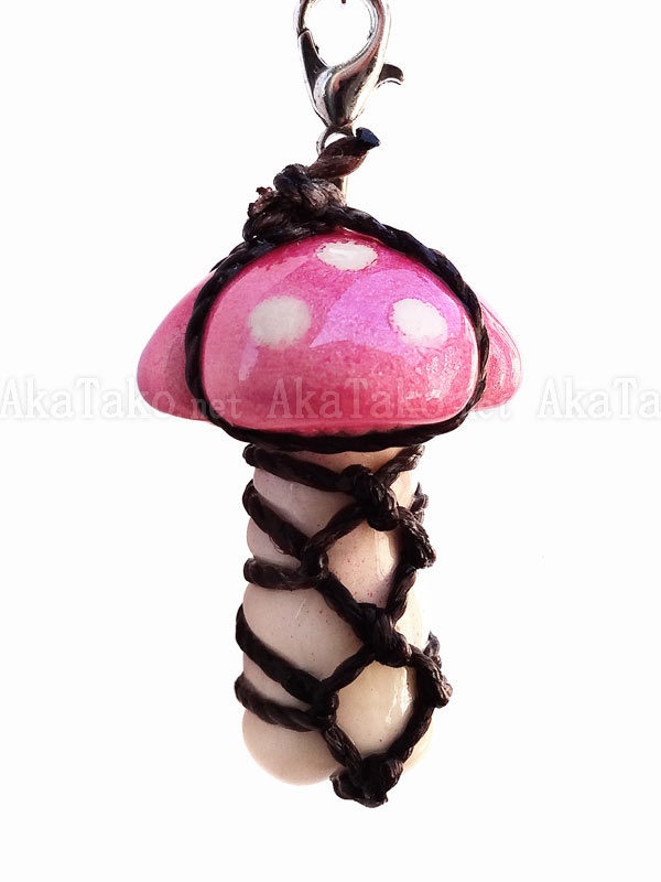 Poison Mushroom Kinbaku Charm
