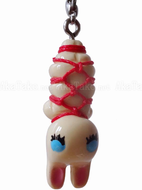 Upside Down Bunny Kinbaku Charm