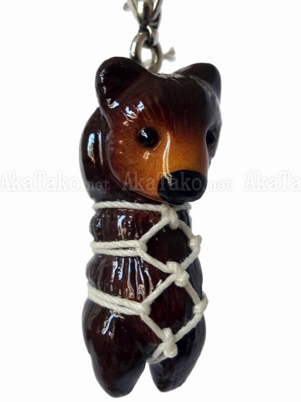 Brown Bear Kinbaku Charm