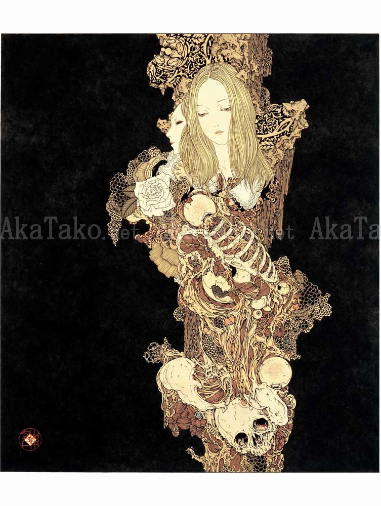 Takato Yamamoto Calling – A Voice Calling from the Darkness painting