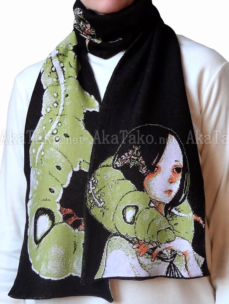 Em Nishizuka Cotton Scarf