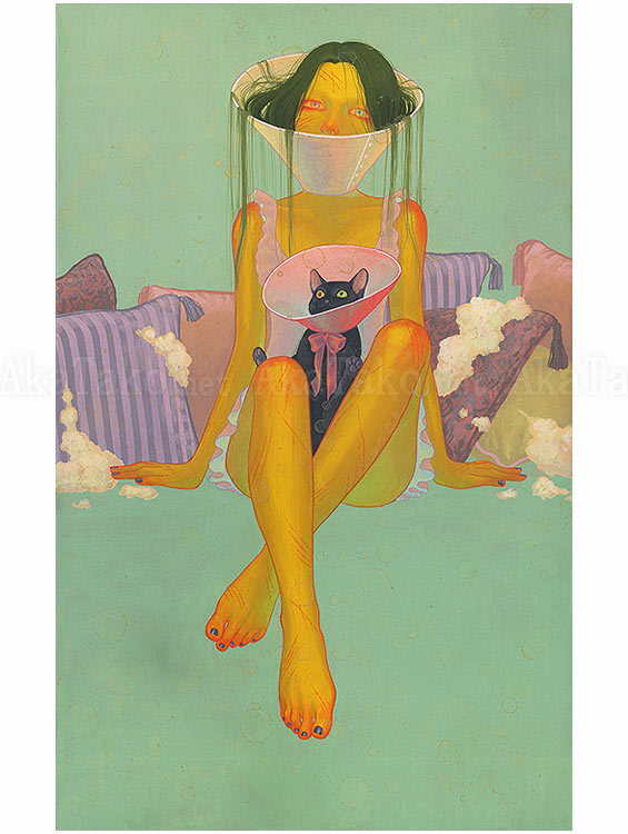 Fuco Ueda Original Painting Twinsies