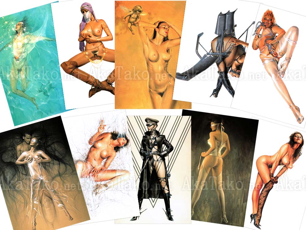 Hajime Sorayama Postcard Set 001
