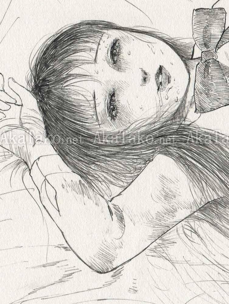 Jun Hayami Original Drawing 1 (detail)