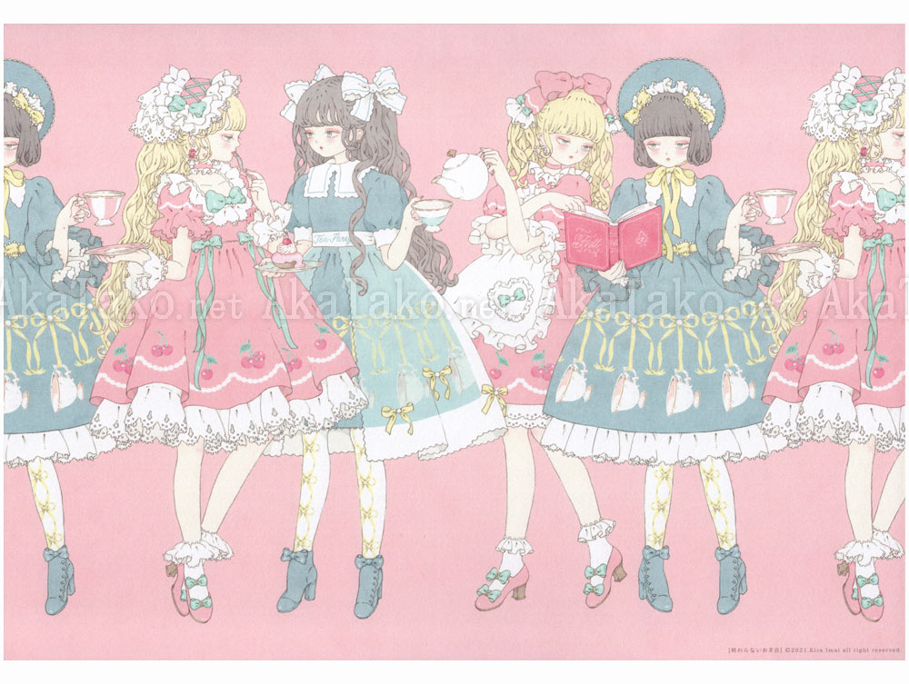 Kira Imai Mini Poster Endless Tea Party