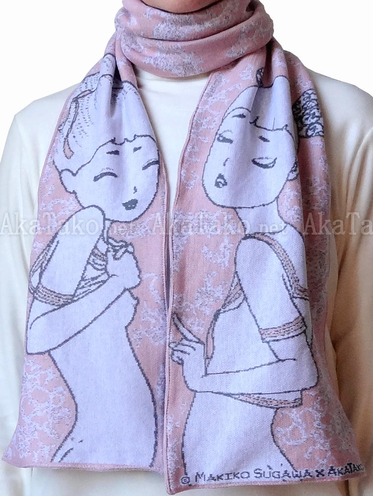 Makiko Sugawa Cotton Scarf