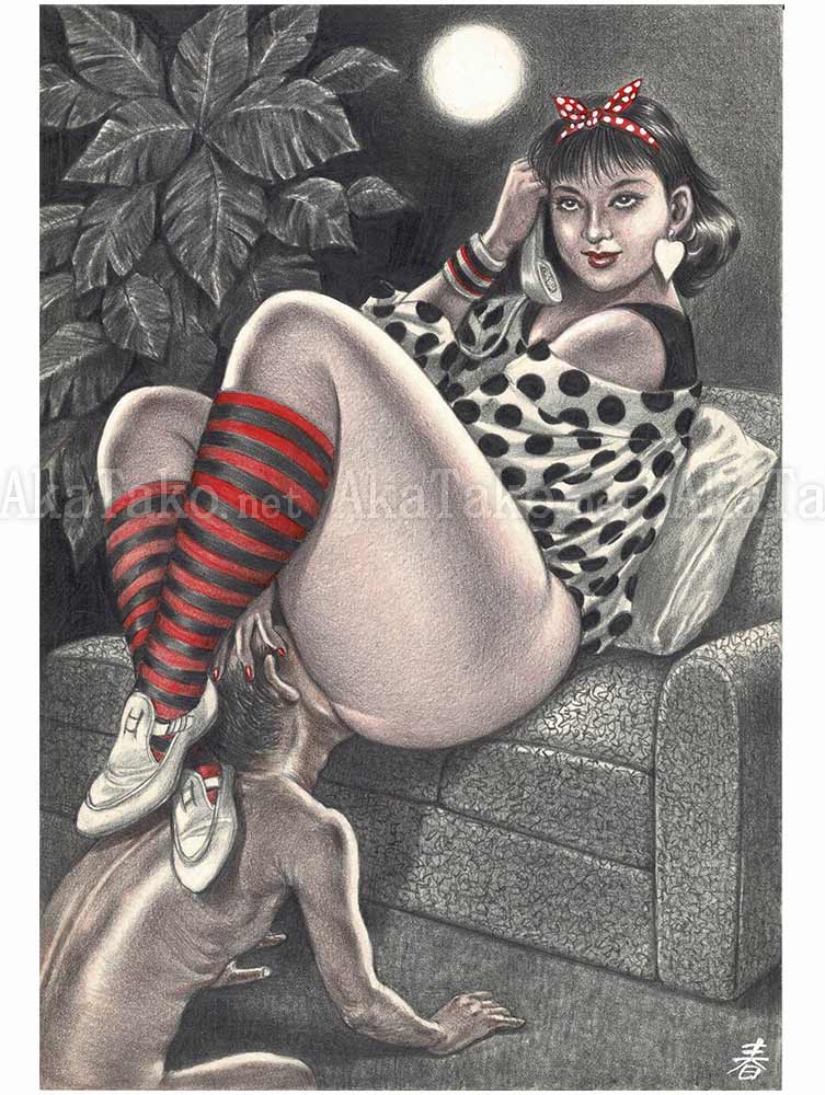 Namio Harukawa Original Drawing 129