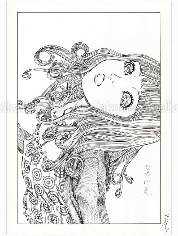 Shintaro Kago Black and White Original Drawing 9