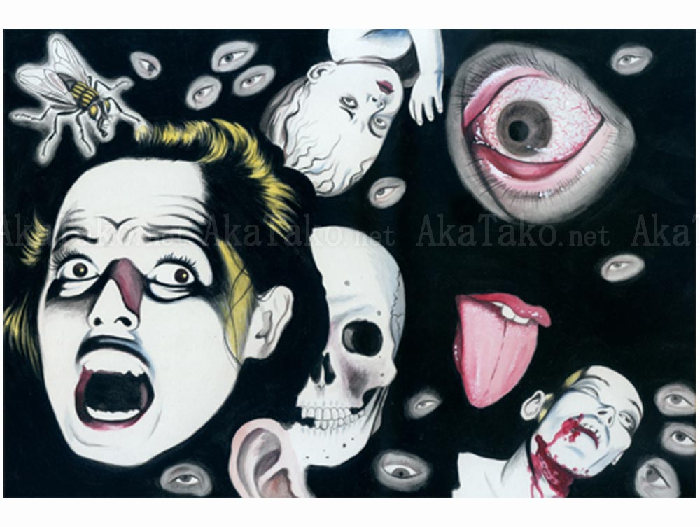 Suehiro Maruo Video Stalin painting