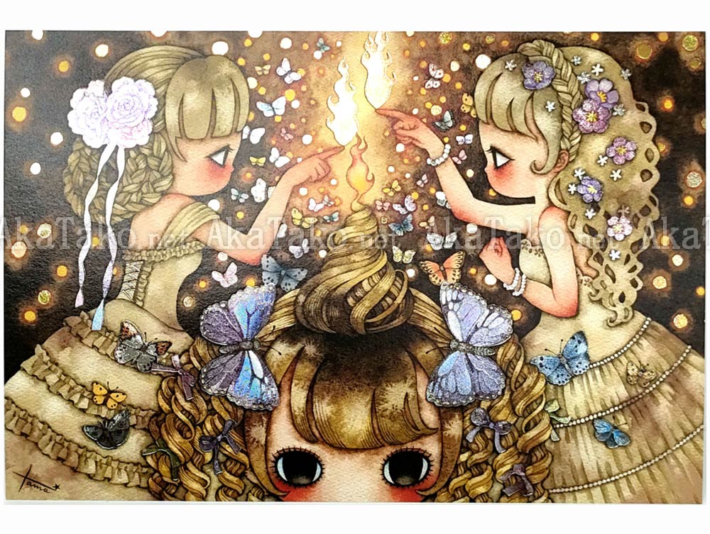 Tama Contact Postcard Glitter