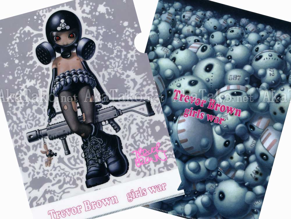 Trevor Brown Girls War clear file 2 SIGNED
