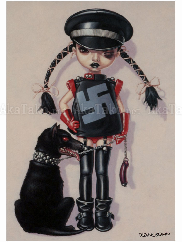 Trevor Brown Nazis Are Sexy poster SIGNED