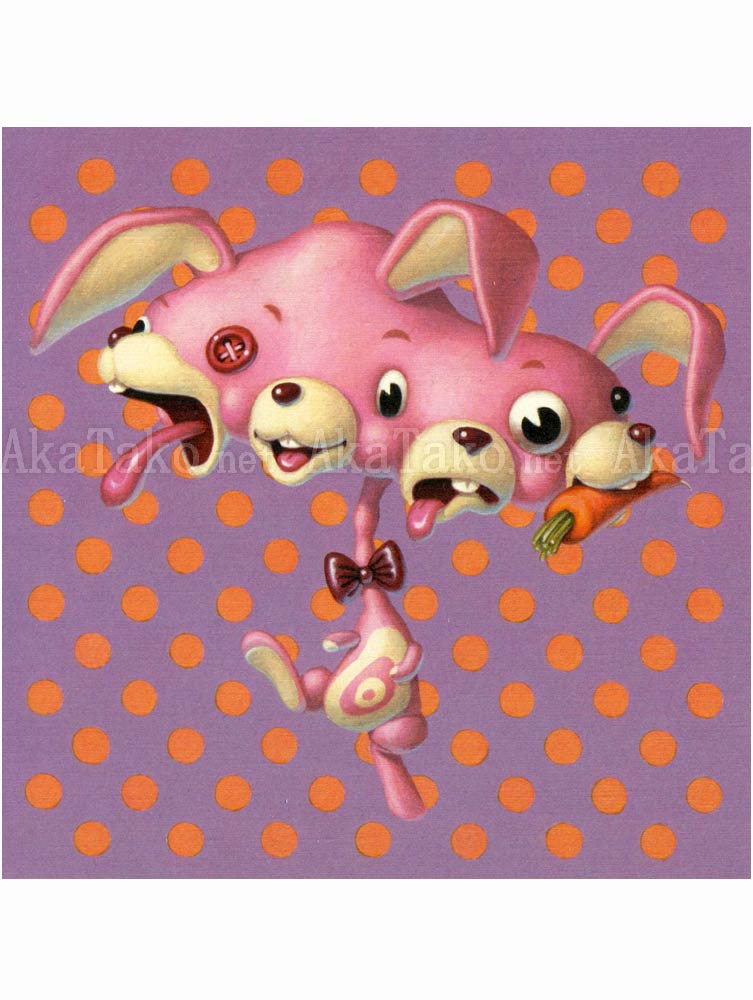 Trevor Brown Radioactive Rabbit painting