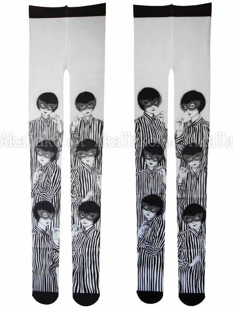 Yuka Sakuma Masked Group tights