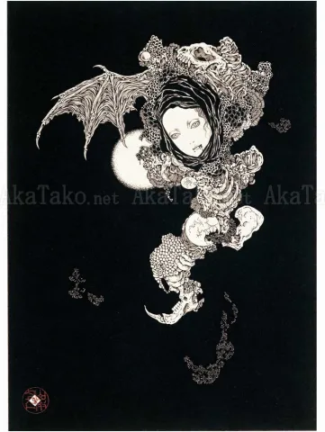 Takato Yamamoto Vampire - Appearance original painting