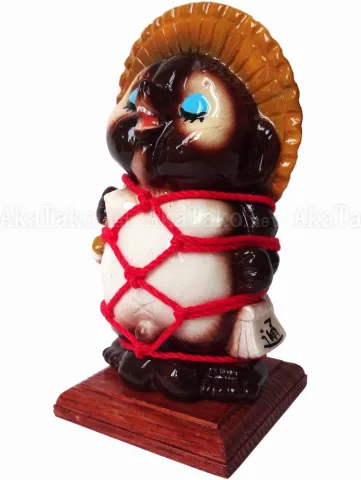 Tanuki Raccoon Dog Kinbaku Doll front