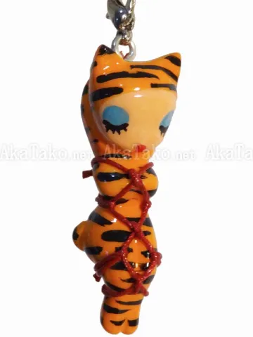 Tiger Lady Kinbaku Charm front