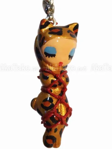 Leopard Lady Kinbaku Charm front