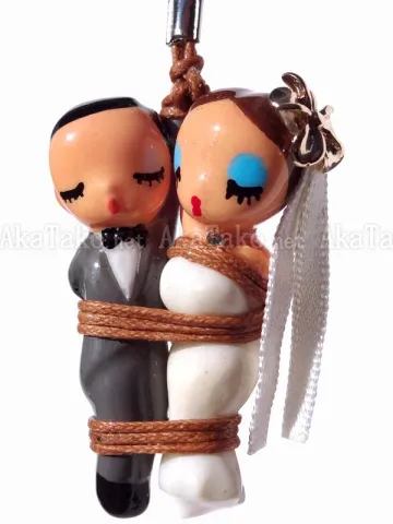 Wedding Western Kinbaku Charm front