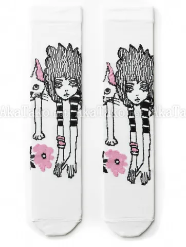 Aquirax Uno Higuchi Knitting Company Socks - front