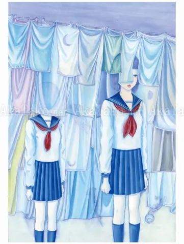 Chika Yamada Moonless Month Original Painting