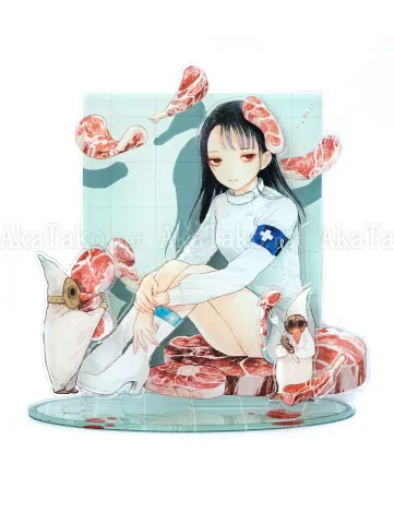 Em Nishizuka Acrylic Art Stand - front