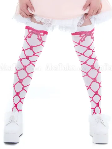 Hajime Kinoko Shibari Bondage Socks Red