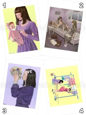 Kana Miyamoto Postcard Group 1