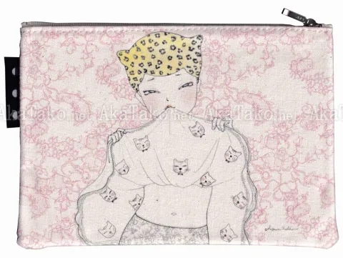 Makiko Sugawa TOKONE Zippered Pouch - side 1