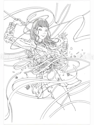 Shintaro Kago Black & White original 14