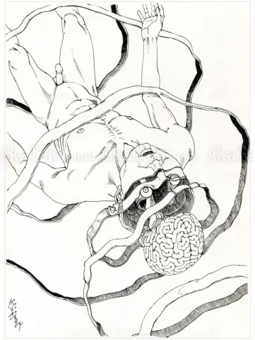 Shintaro Kago Black & White original 2