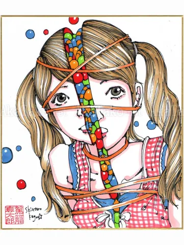 Shintaro Kago Copic Marker Drawing 12