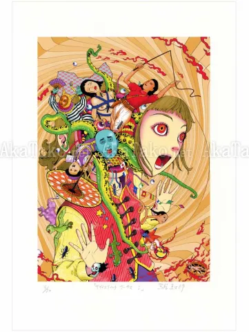 Shintaro Kago print Sadistic Circus 1