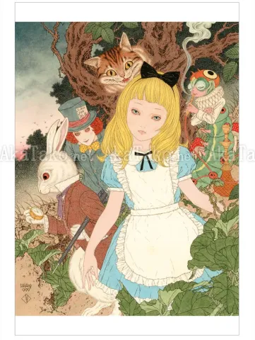 Takato Yamamoto Alice Postcard