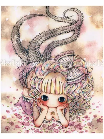 Tama Poisonous Angel 1 original painting