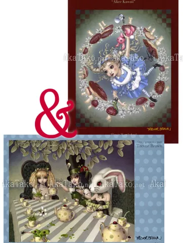 Trevor Brown Alice Poster Pair 2