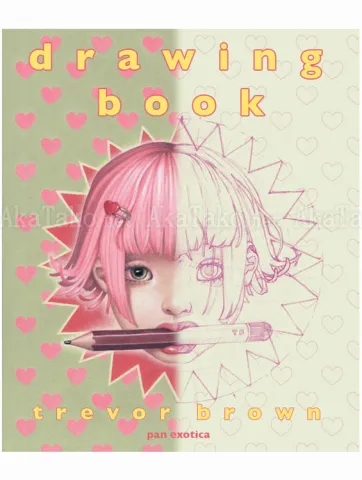 Trevor Brown Drawing Book JP - front cover