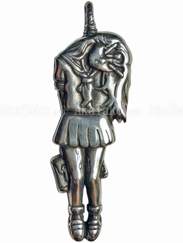 Trevor Brown Education silver pendant