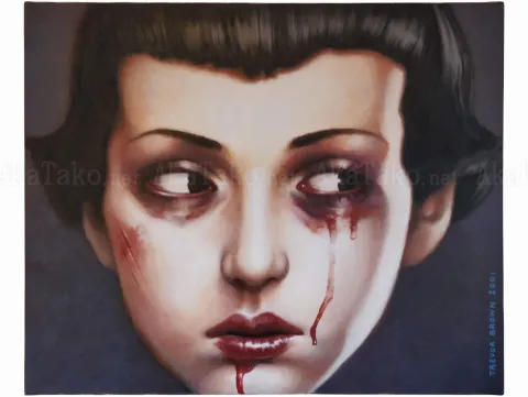 Trevor Brown original painting Olga