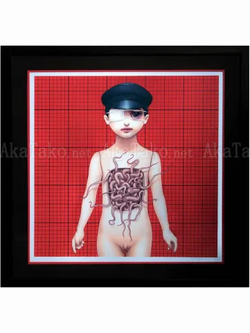 Trevor Brown Worm Boy original painting