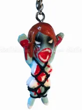 Zombie Lady Kinbaku Charm front