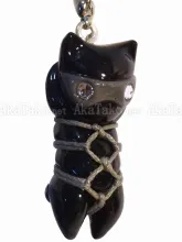 Gray Mask Cat Karada Kinbaku Charm front