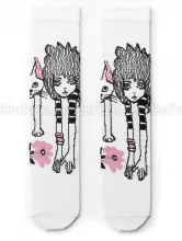 Aquirax Uno Higuchi Knitting Company Socks - front